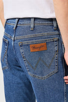 Wrangler Texas Stretch Straight Jeans - Stonewash