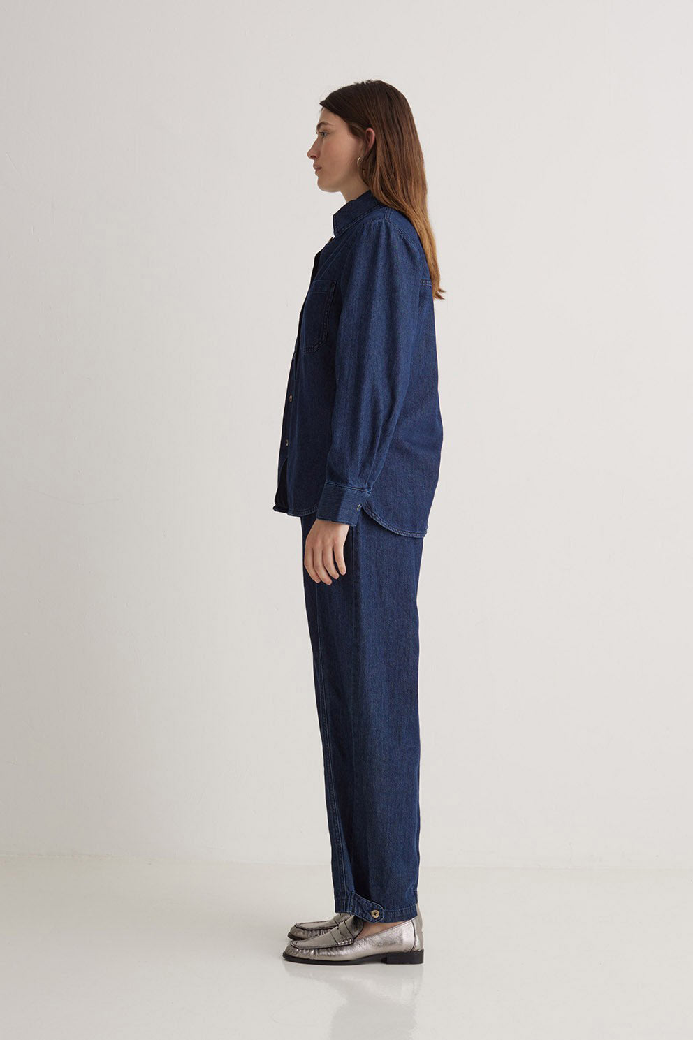 Yerse Denim Shirt - Indigo