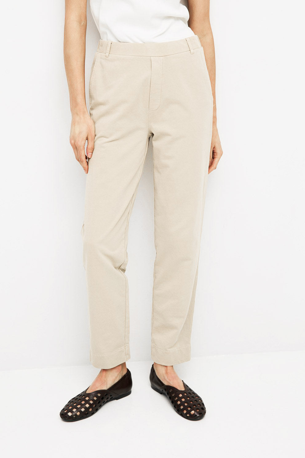 Yerse Jogger Trousers - Ecru