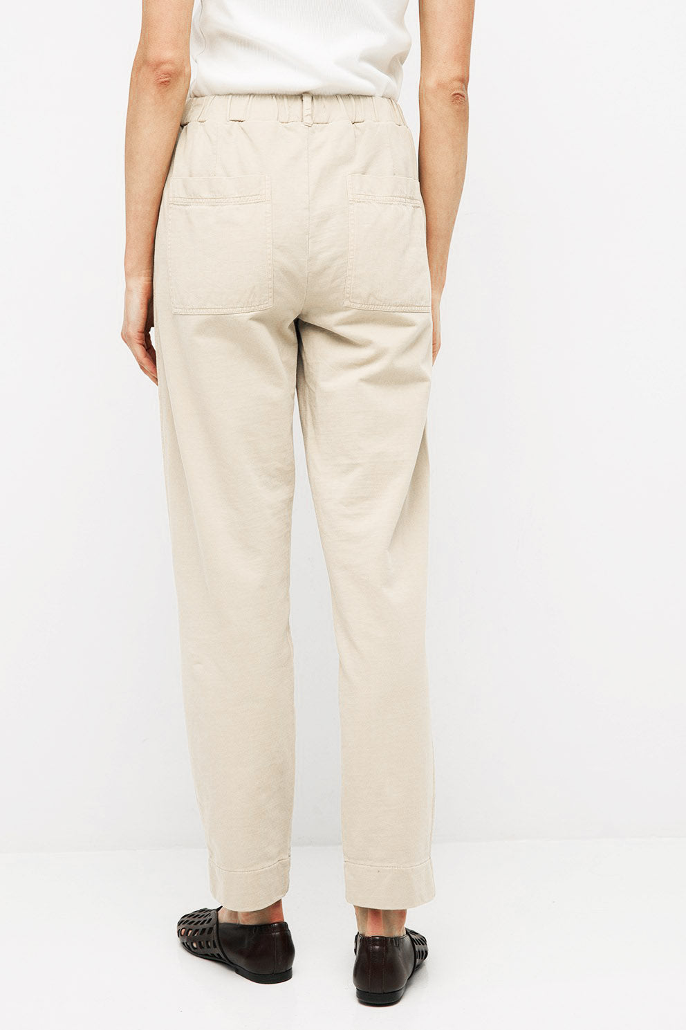 Yerse Jogger Trousers - Ecru