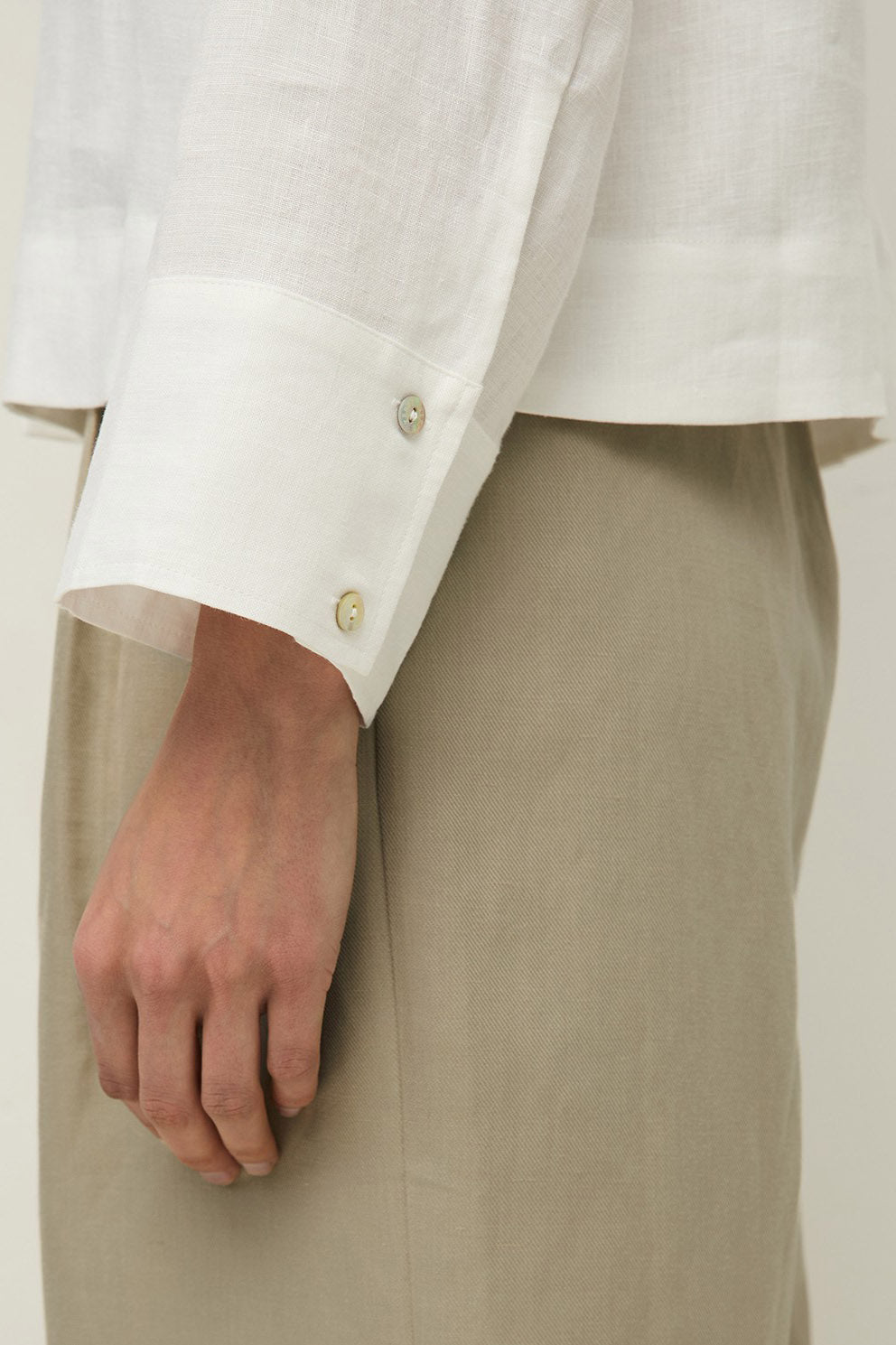 Yerse Pure Hemp Shirt - White